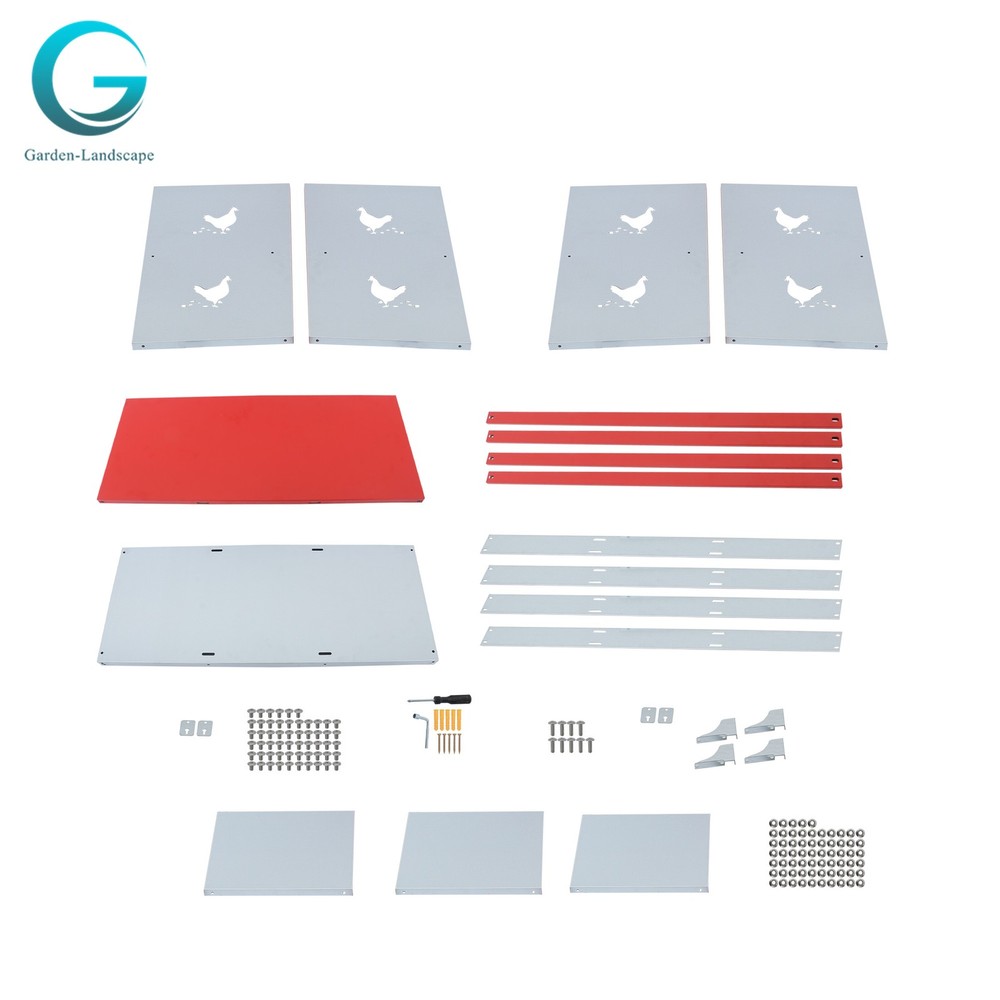 Durable Materials Nesting Box Chicken Laying Boxes 6 Compartment Nesting Boxes