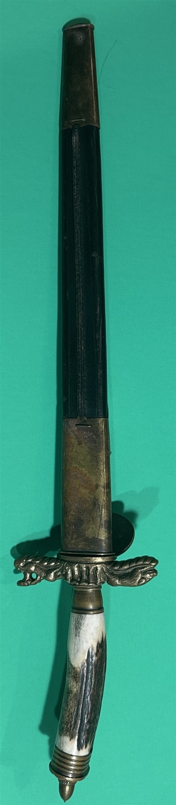 German Hunting Sword, Scabbard, Weyersberg & Co Solingen �Waidmannsheil�