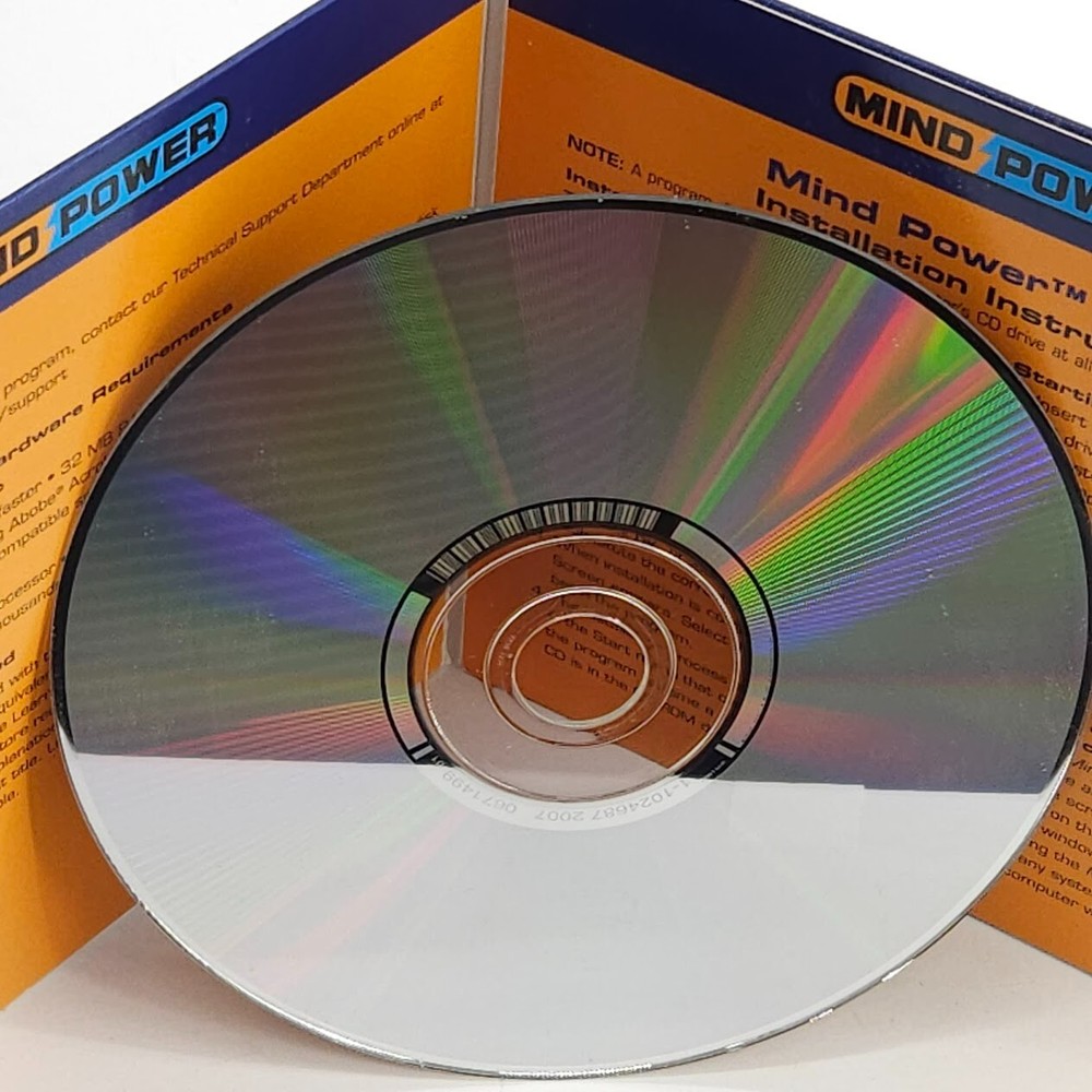 Algebra 1 & 2 Math Windows Mind Power High School Program Disc Visualize