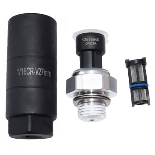 12677836 Engine Oil Pressure Sensor Switch Sending Unit with Filter Socket