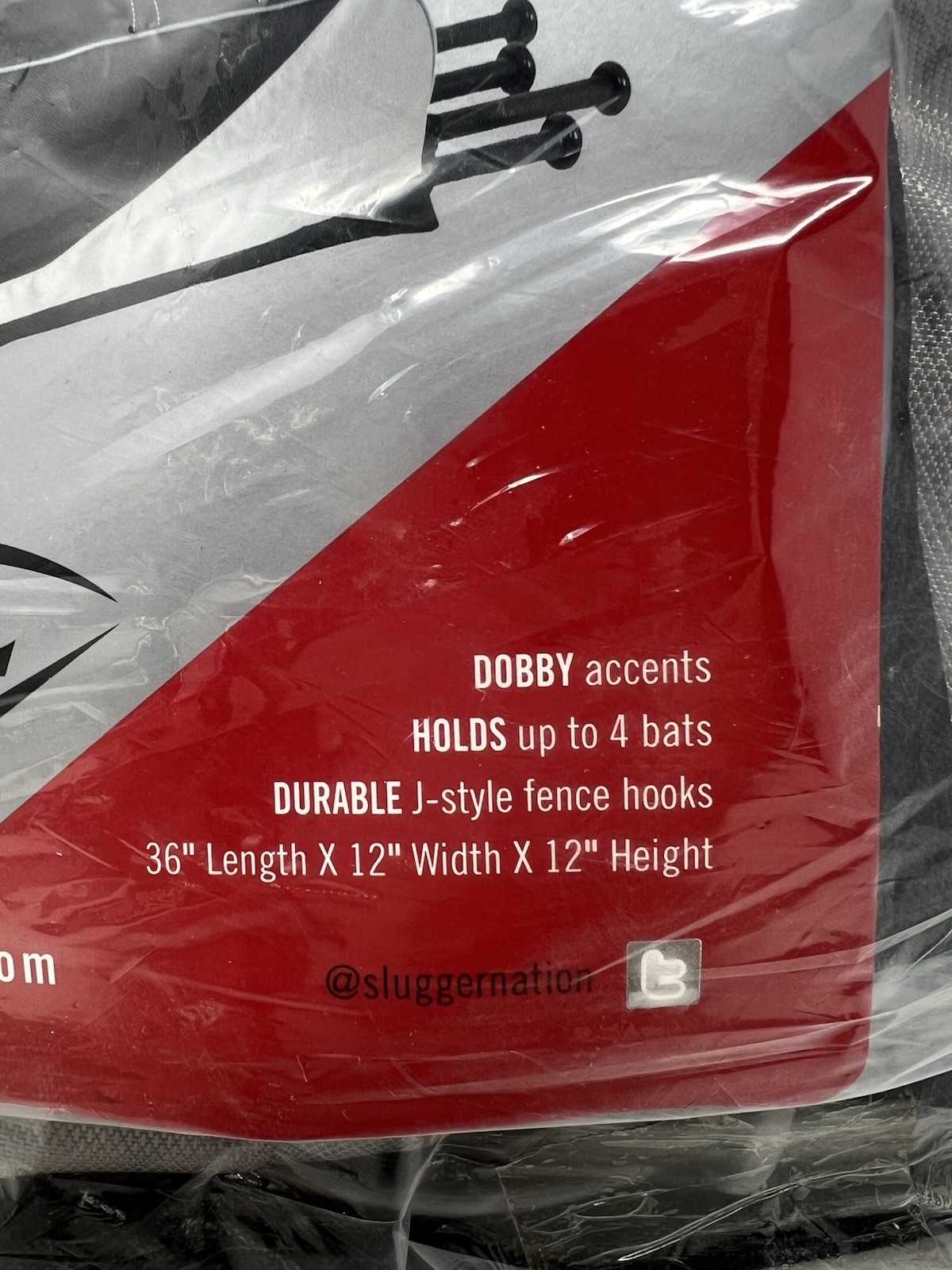 Louisville Slugger Wheeled Player Bag Gamer Rig 36x12x12 Up To 4 Bats Baseball