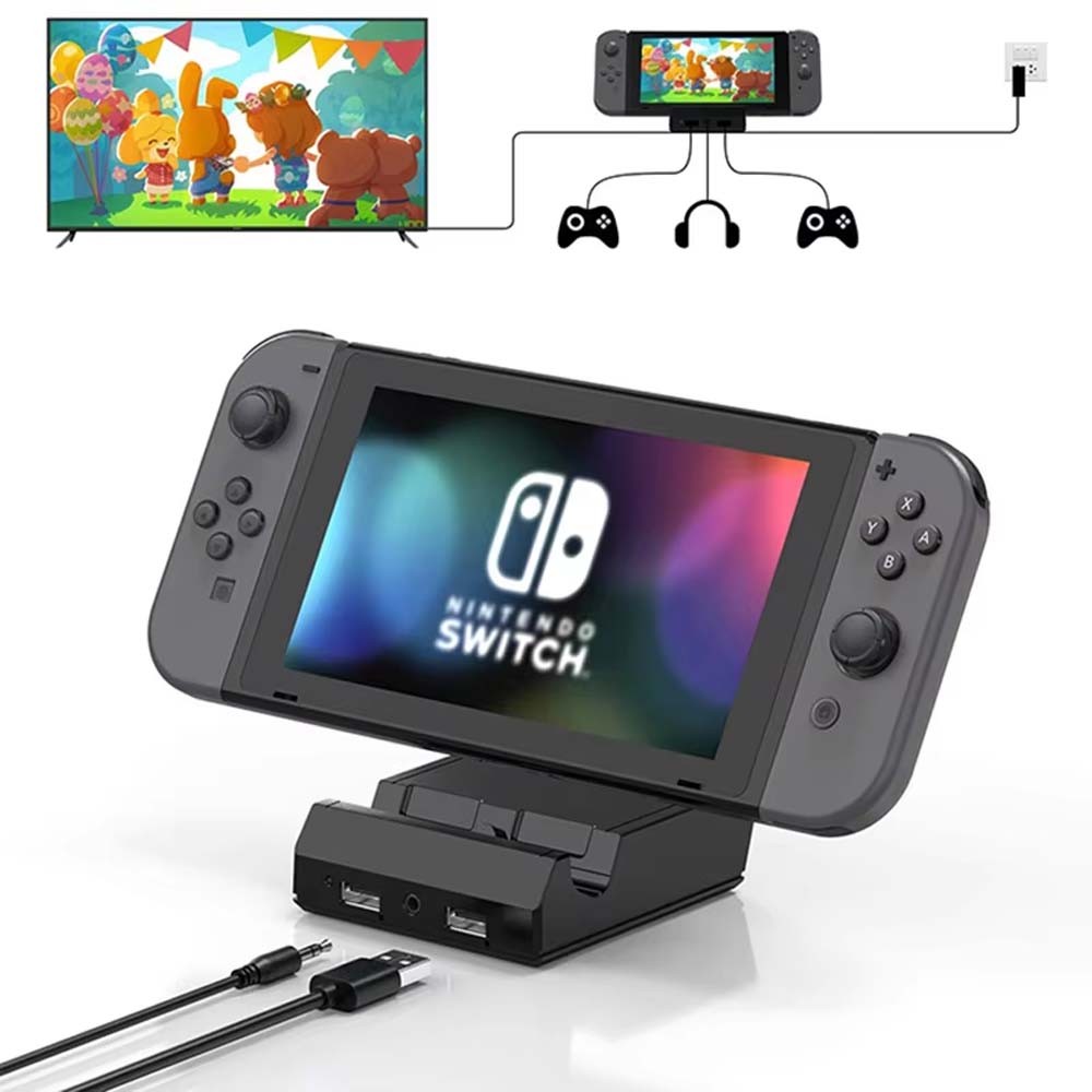 Multi-Functional Versatile Heat-Dissipating Switch Cooling & Screen Casting Dock