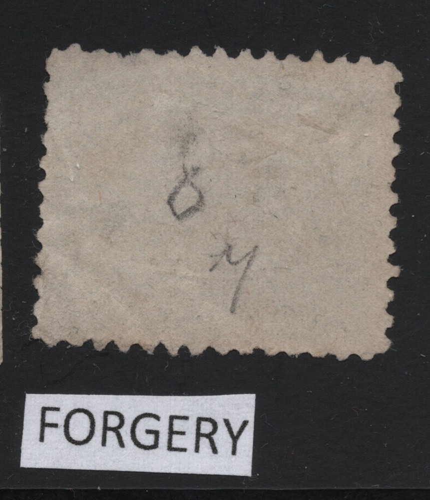 #10 New-Brunswick Canada used FORGERIE