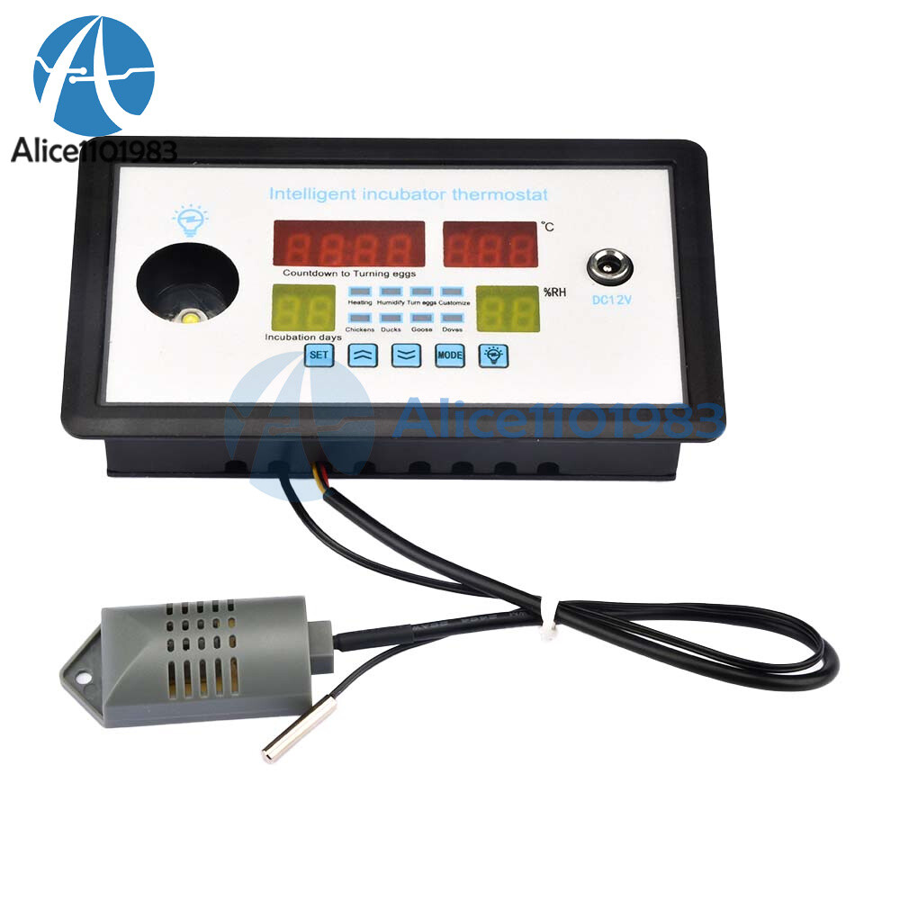 W9002 Multi-function Incubator Automatic Turning Intelligent Hatching Thermostat