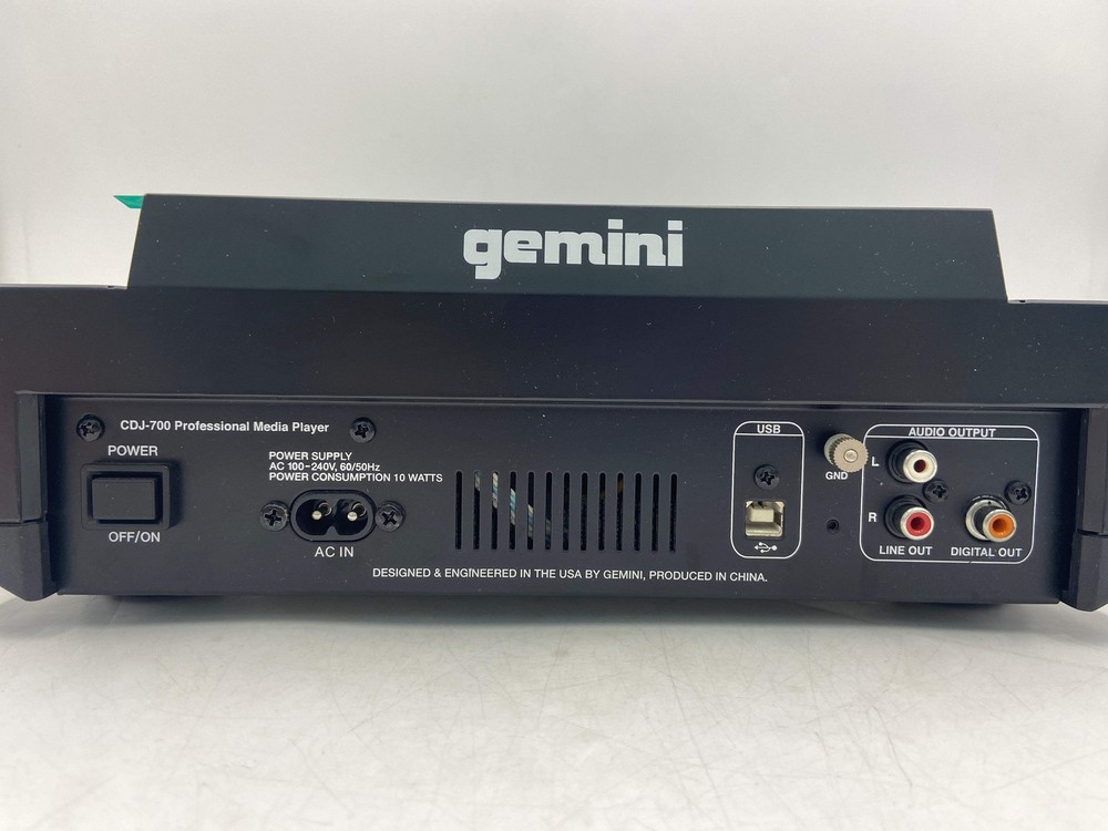 Gemini CDJ-700 Media Player Professional DJ MIDI Controller CDJ-700