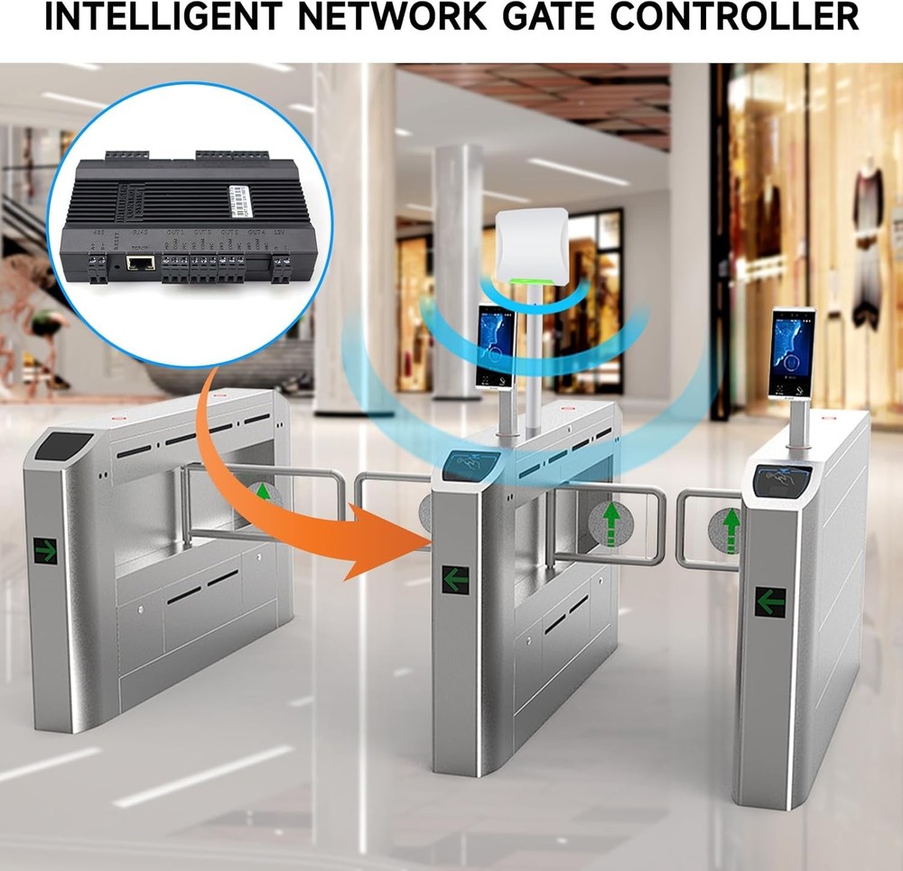 SA810 Long Range UHF RFID Reader USB/RS485/Wiegand and Access Control System Kit