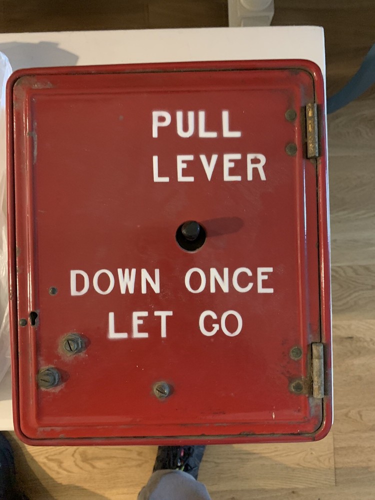 Vintage Fire Alarm Box