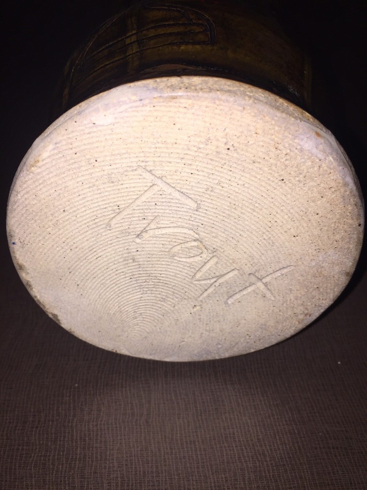 Hand Made Art Pottery Pitcher