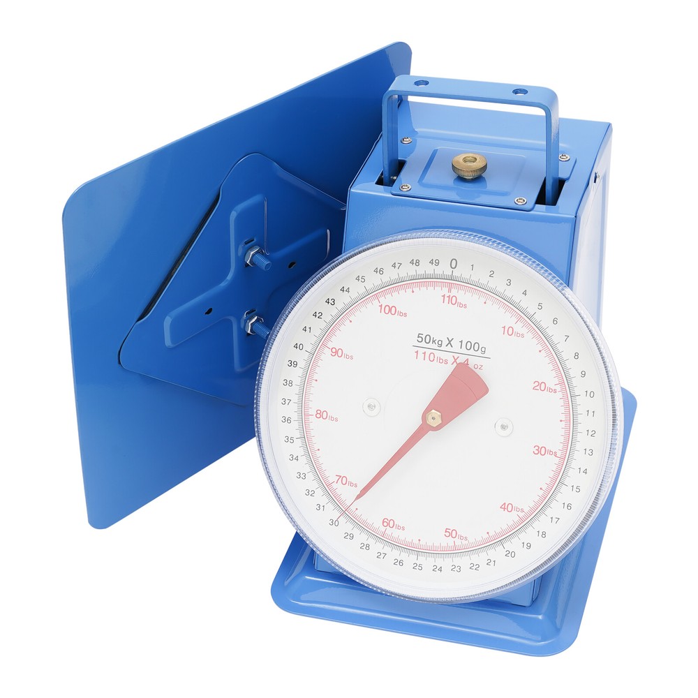 110LBS Heavy Duty Mechanical Kitchen Scale with Durable Iron Platform