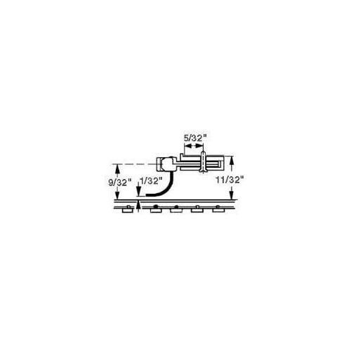 HOn3 Acetal Couplers, Rust (2pr) Small