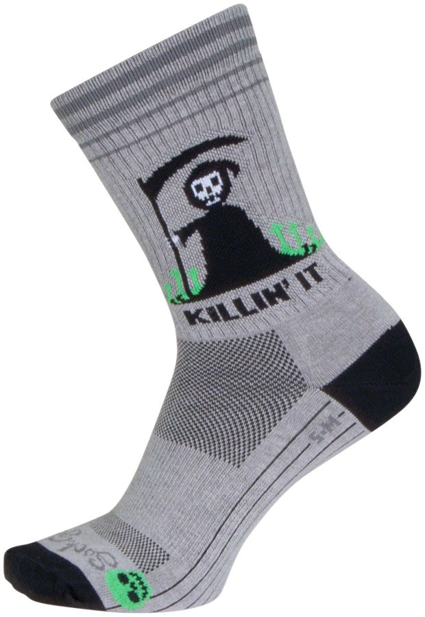 SockGuy Killin' It Crew Sock - 6", Large/X-Large