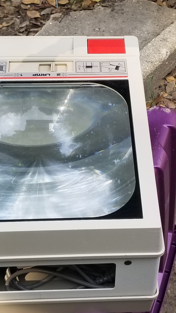 VINTAGE APOLLO ECLIPSE EDUCATIONAL OVERHEAD PROJECTOR SCHOOL ROOM