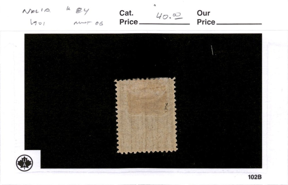 Newfoundland, Postage Stamp, #84 Mint Hinged, 1901 (AC)