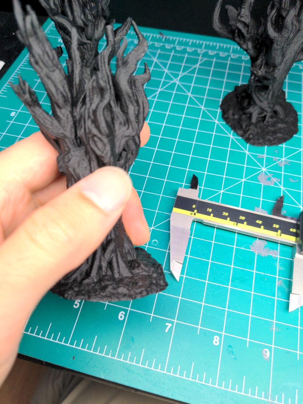 Dark Forest Tree Scatter Terrain, Miniature Forest, Tabletop Gaming, 3d Printed