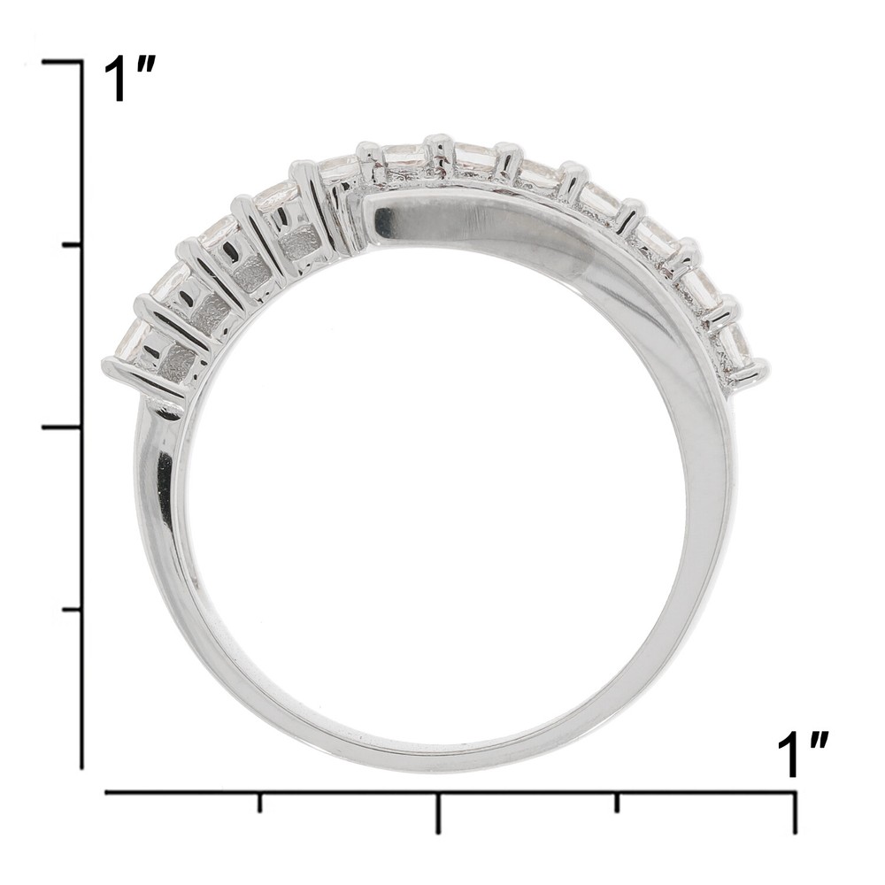 Sterling Silver Semi Mount Ring Setting Emerald OCT 4X2mm