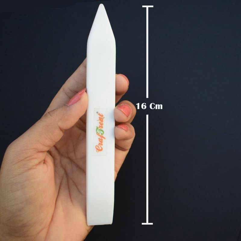 Large Teflon Bone Folder Tool Set - 2 Pcs for Paper Crafting, Scrapbooking, Card