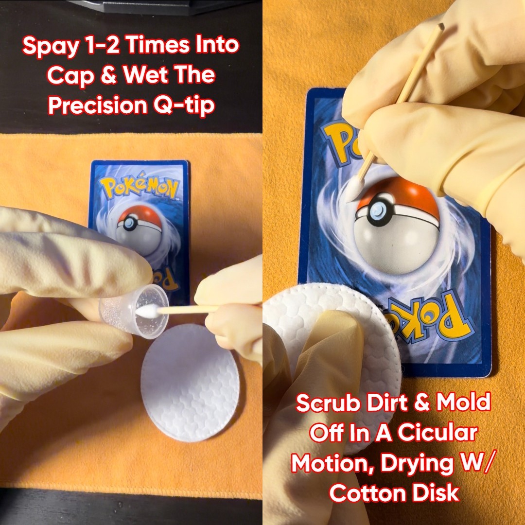 iJabs Card Cleaning Spray For Pokemon, Sports, One Piece & More!!