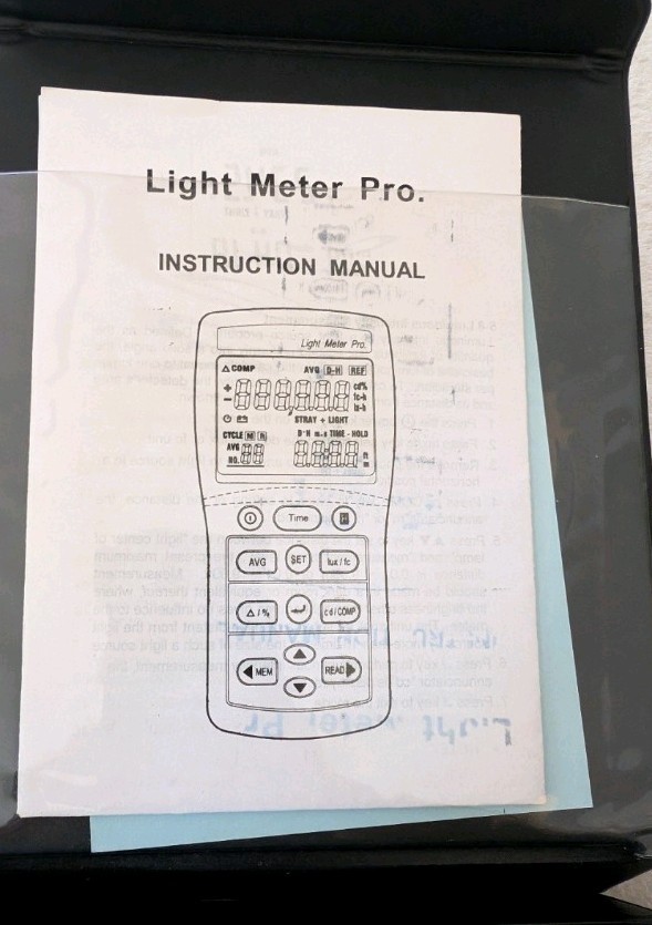 tes-1339 light meter pro
