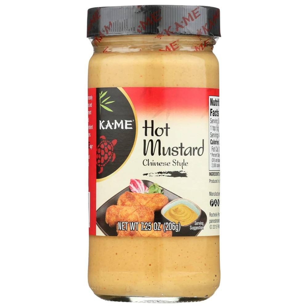 Hot Peppered Mustard, 7.25 Oz