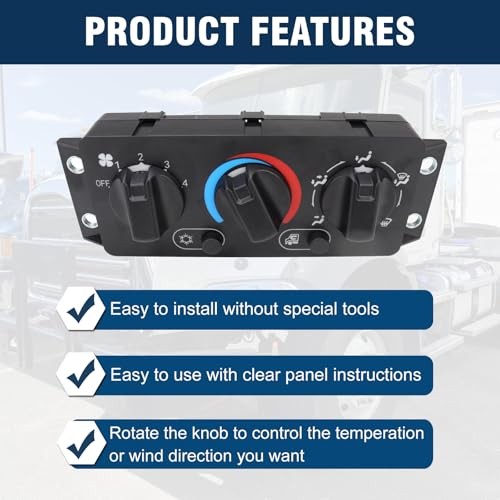 25110700 Climate Control Module AC Heater Control Panel Switch Compatible with