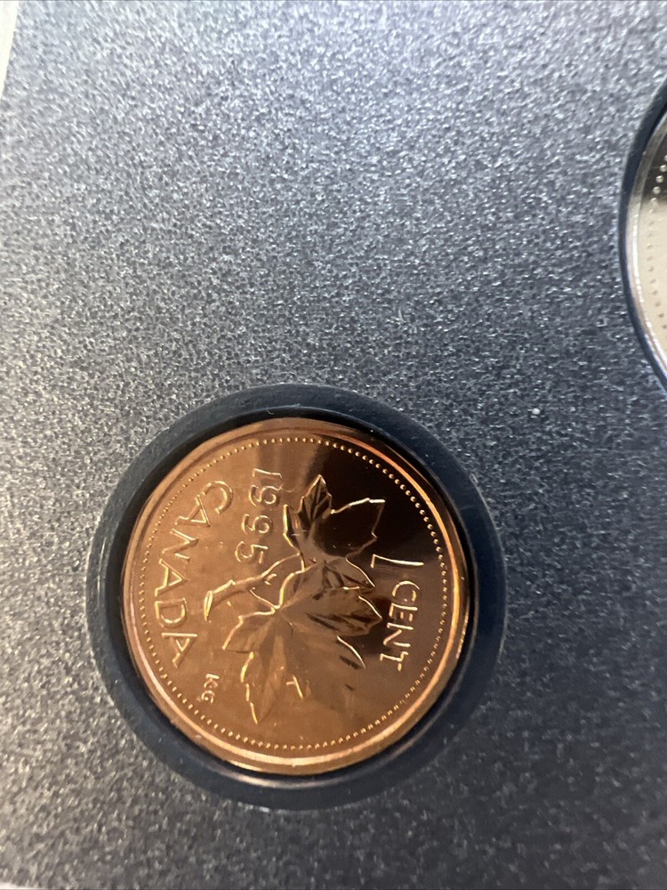 Canada 1995 Six Coin Specimen Set- with box and cert