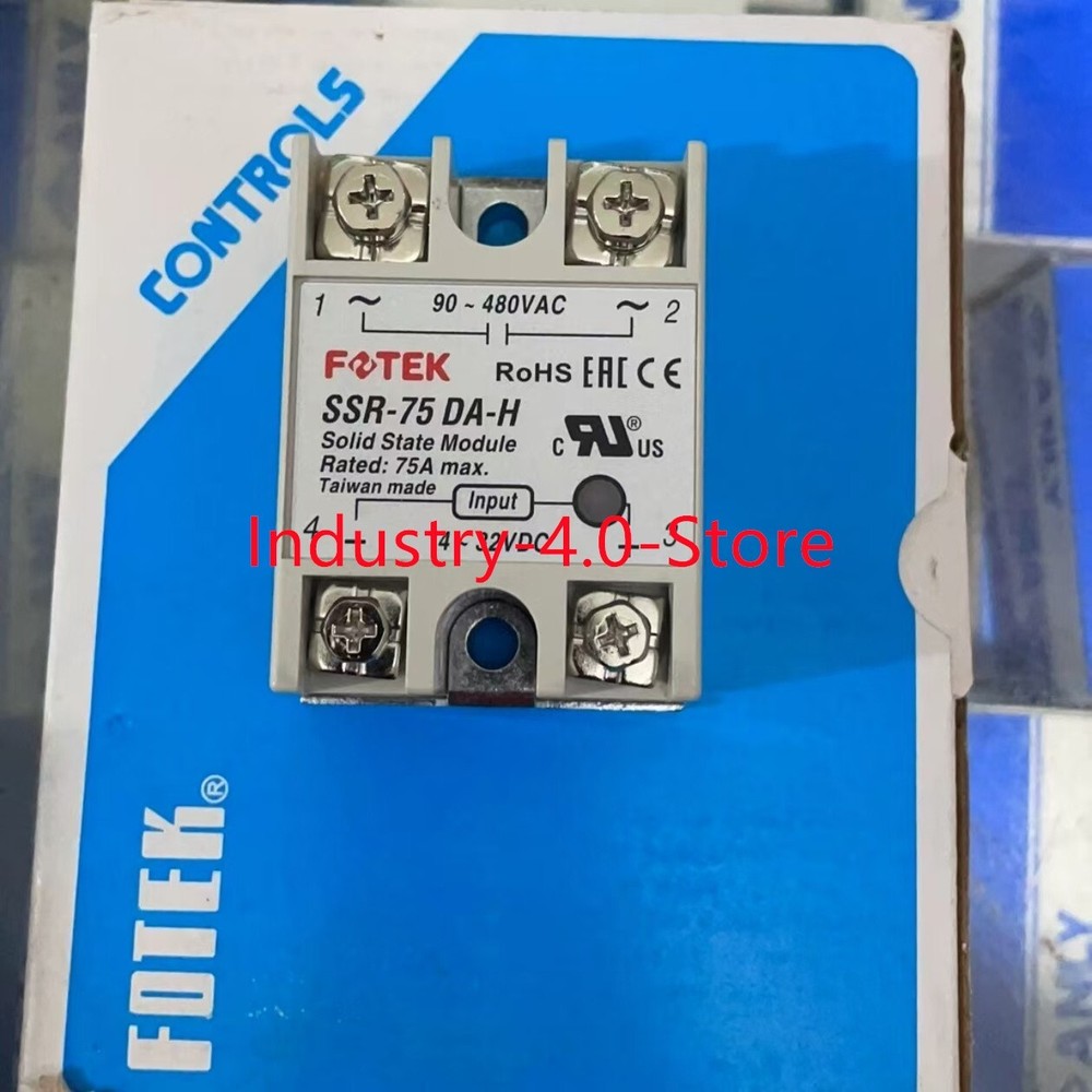 New FOTEK SSR-75DA-H Solid State Relay