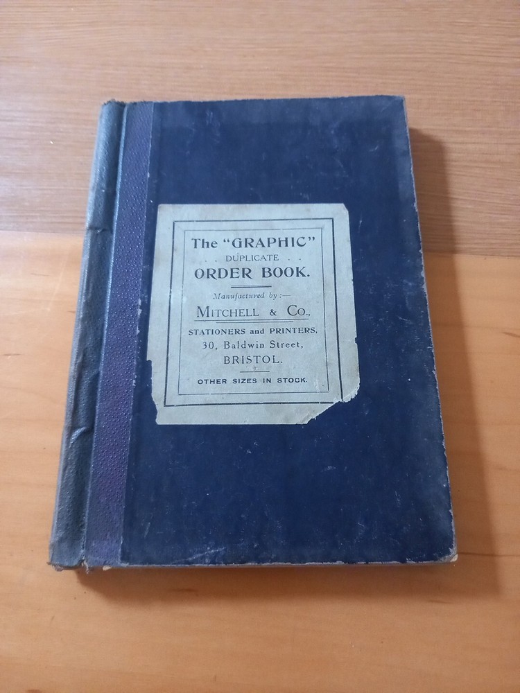The Graphic Duplicate Order Book Mitchell & Co