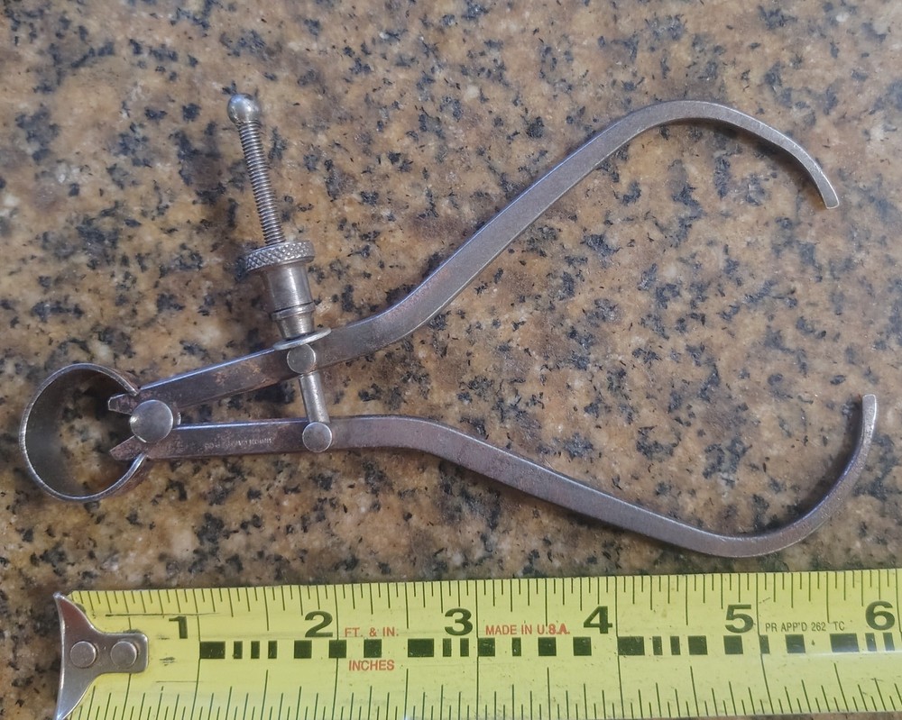 🗽 UNION TOOL 5" OD CALIPER MACHINIST/TOOLMAKER