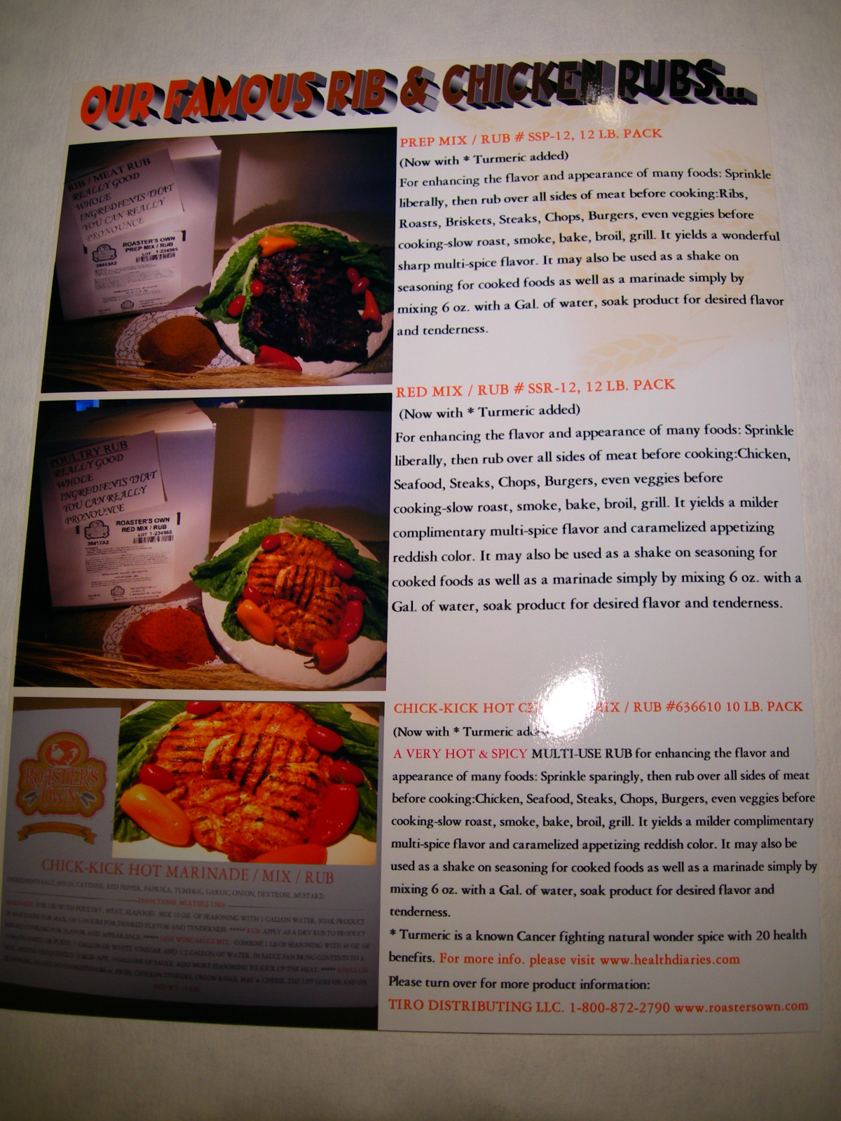 15 lbs. HOT MARINADE / BRINE FOR BBQ RIBS / CHICKEN USE W/ BROASTER* FRYER