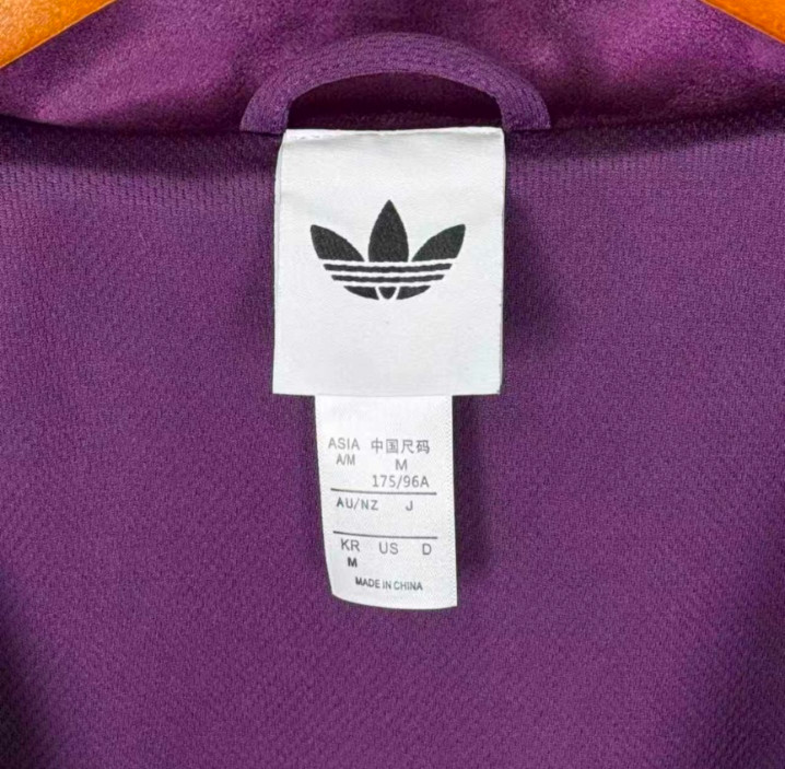 Adidas ORIGINALS CTT Chinese Jacket Purple Unisex NEW RARE LIMITED EDITION SizeS