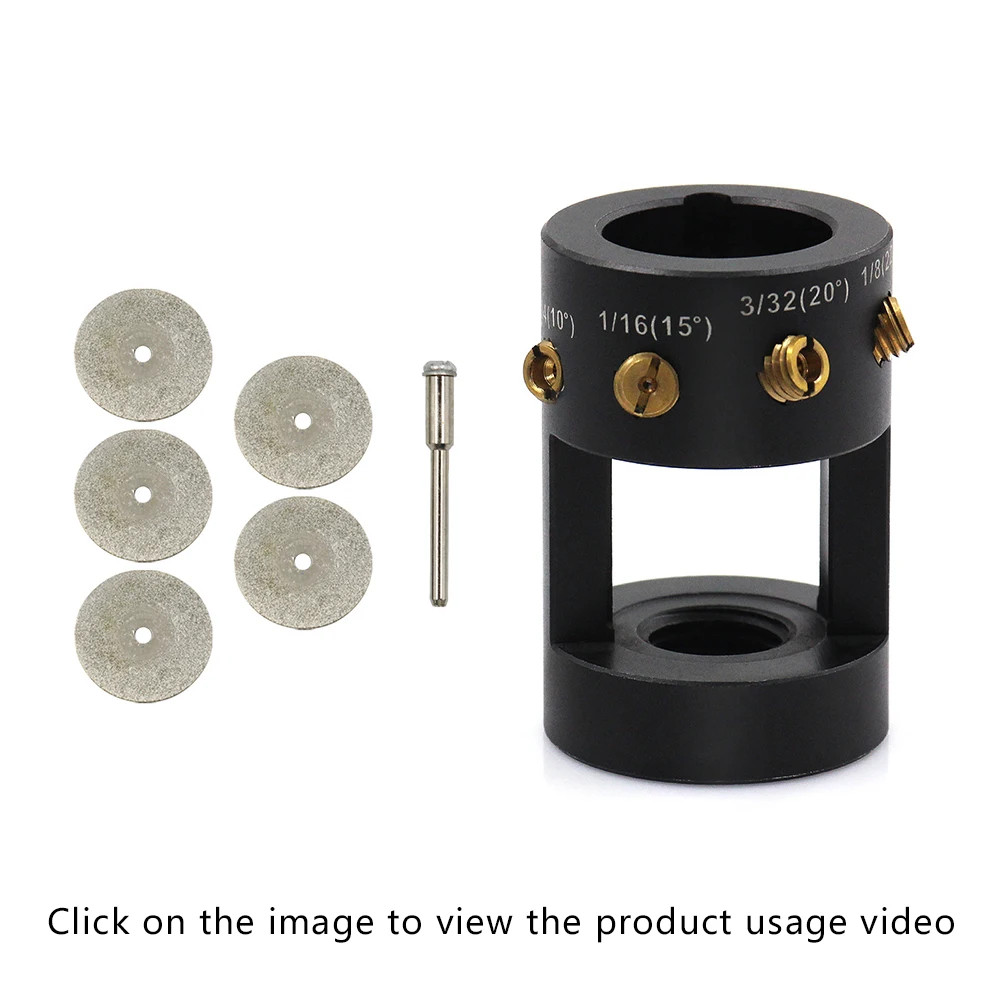 Tungsten Electrode Grinder TIG Welding Tools Multi-angle Offset Horizontal Holes