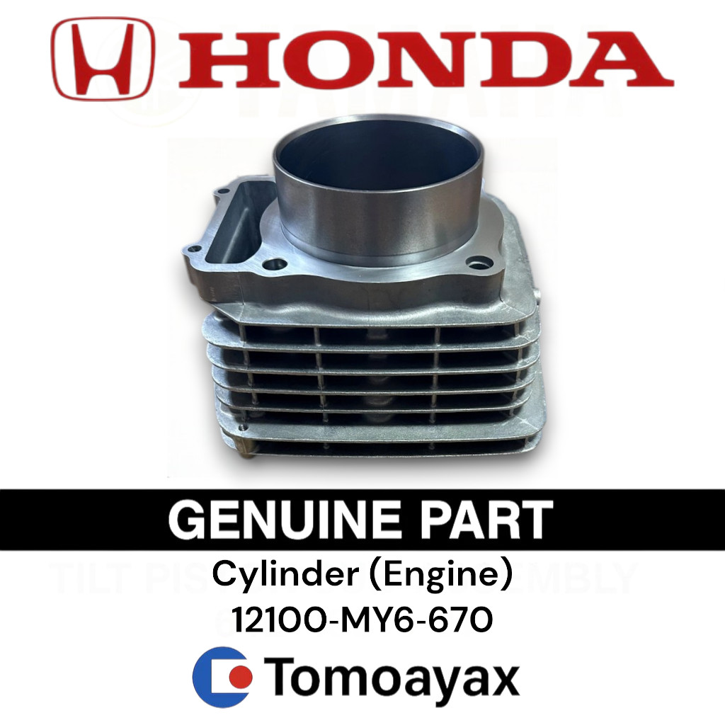 12100-MY6-670 Honda XR650L Cylinder OEM Genuine 1993Present