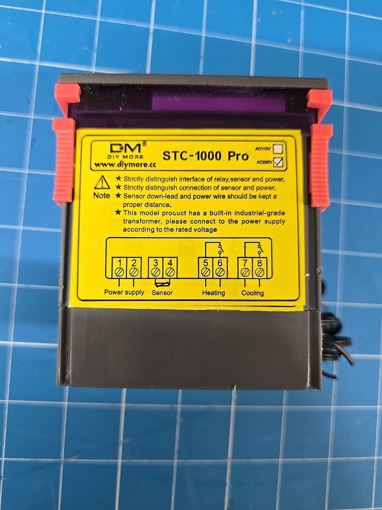 STC-1000 Pro LED Digital Thermostat 110V Temp Controller