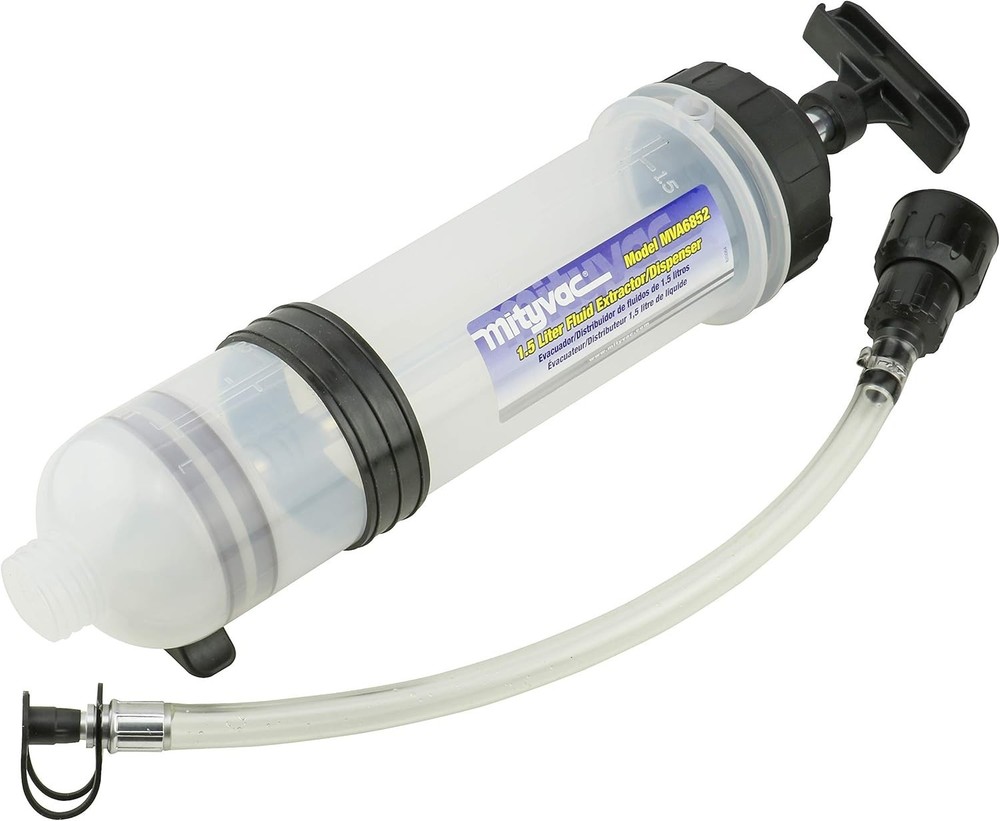High-Capacity Fluid Dispensing Syringe with Precision Control & Versatile Use