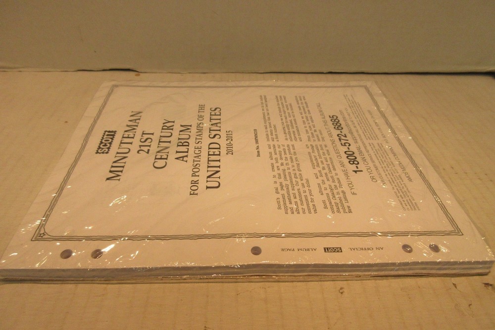 Scott Minuteman 21st Century Stamp Pages 2010 - 2015 United States 180PMM21B