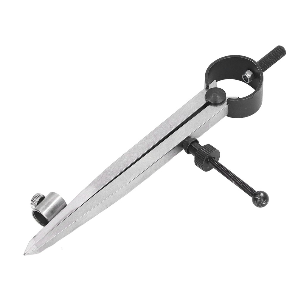 Wing Divider Gauge Carbon Steel Adjustable Angle Lockable Scribing Tool For