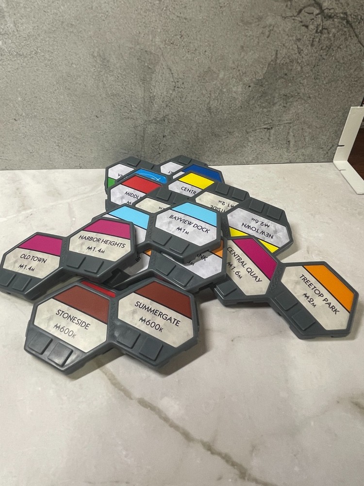 2009 u-build Monopoly - Replacement Double District Tiles
