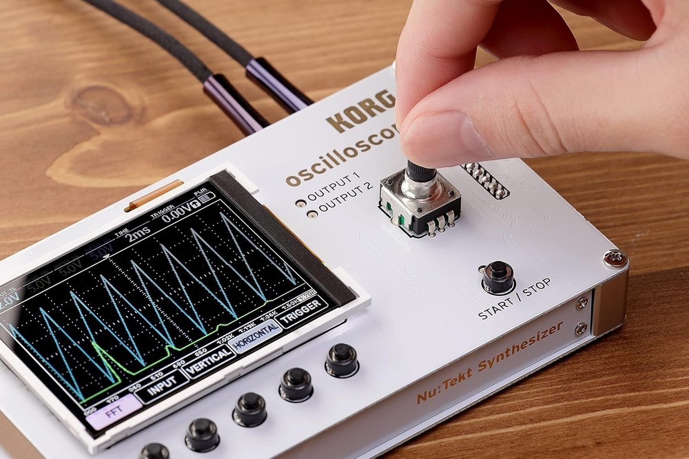Korg NTS-2 Oscilloscope Kit with Patch and Tweak Book Bundle - NTS2OSC