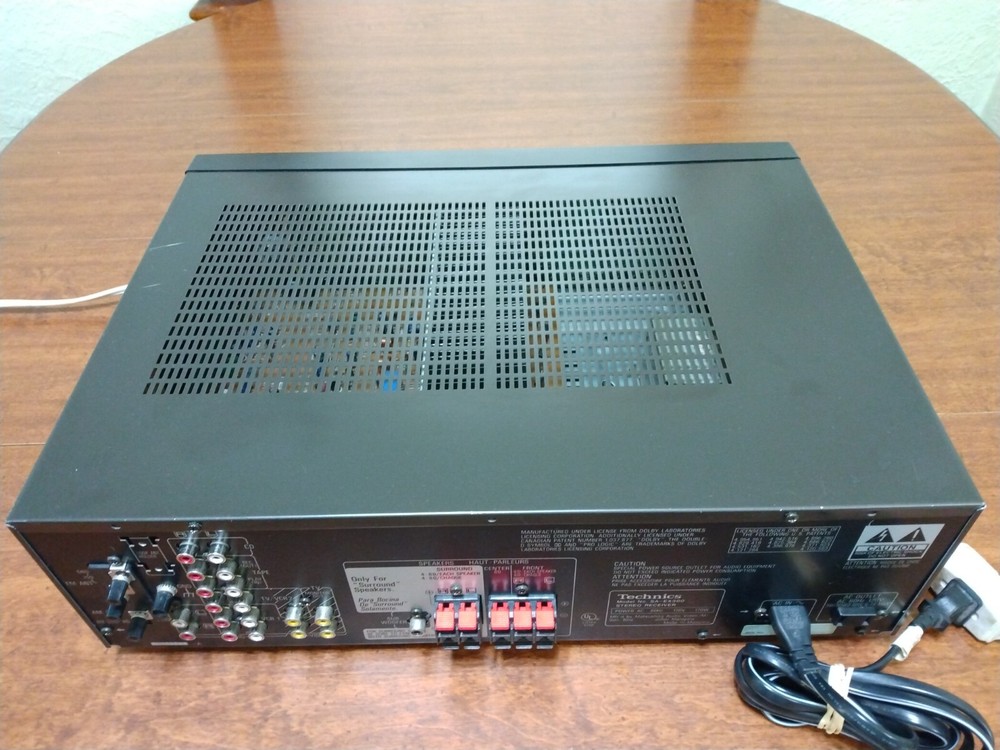 Technics SA-EX300 Stereo Receiver Tested And Working No Remote