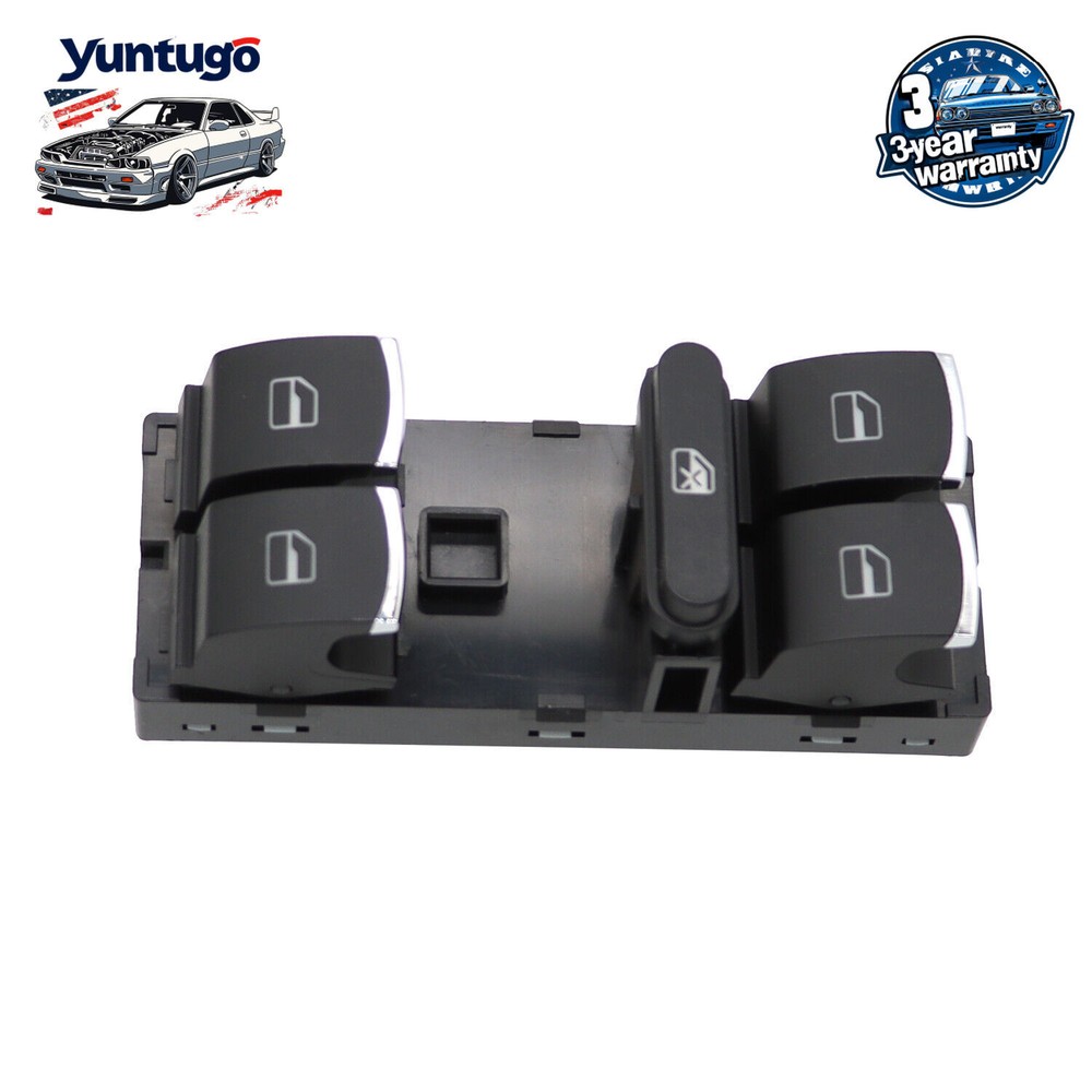 Front Left Power Window Master Control Switch For VW Tiguan Golf Jetta CC Passat