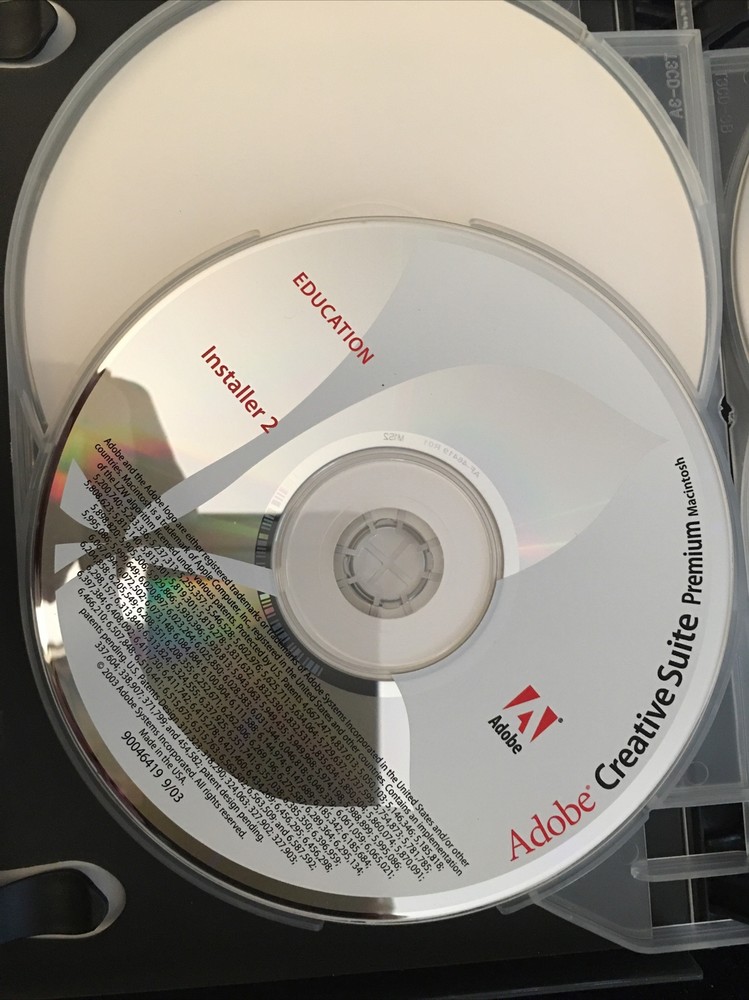 Adobe Creative Suite Premium - Macintosh - Education version ￼Serial Numbers