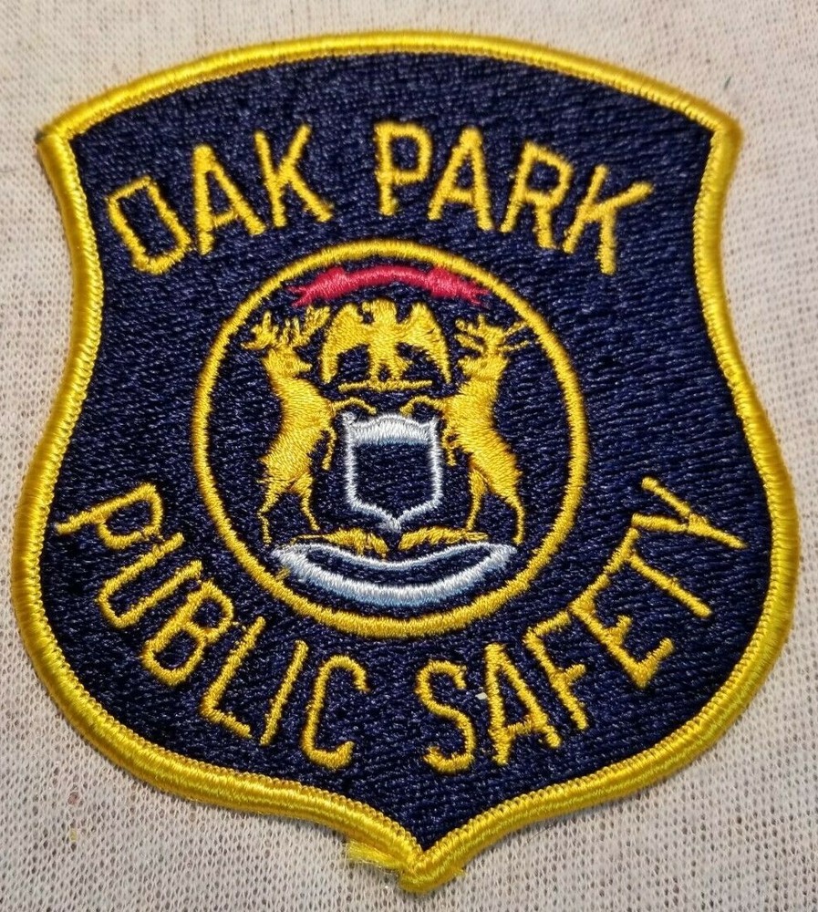 MI Oak Park Michigan Public Safety Patch