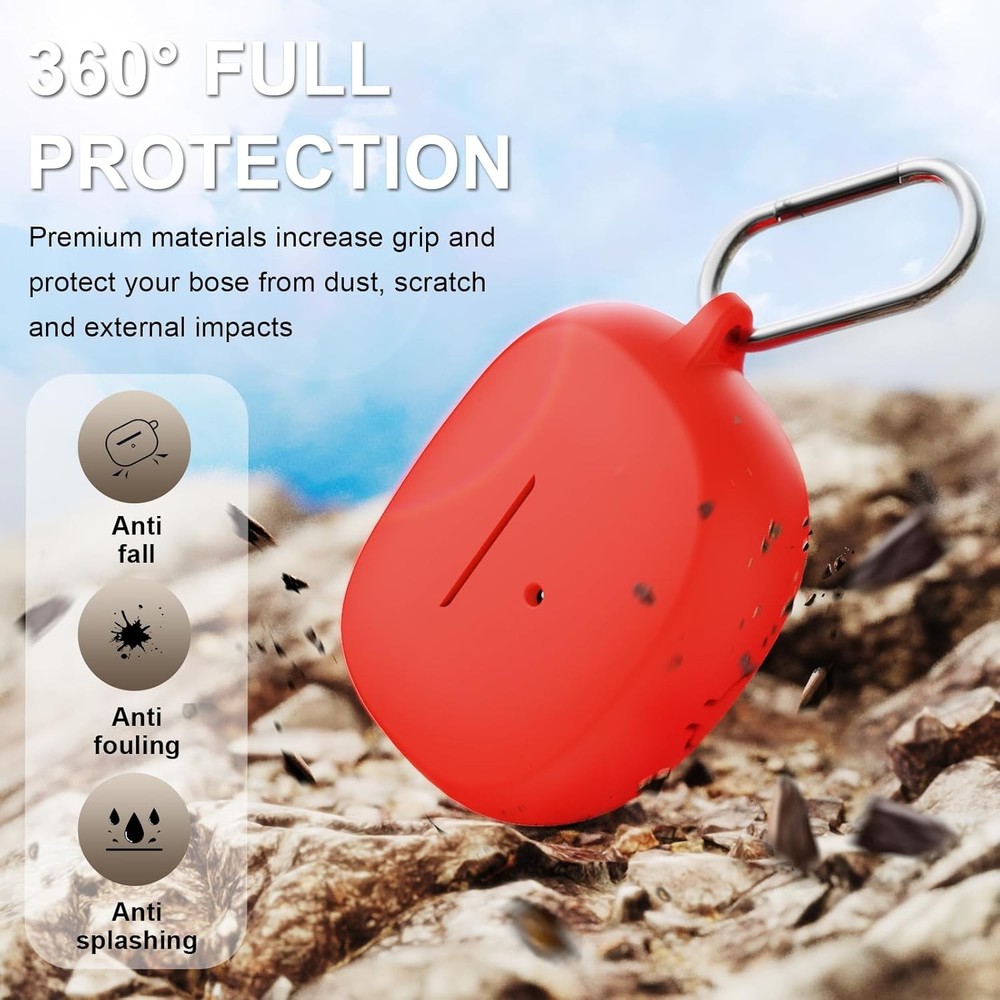 Compatible with Bose Ultra Open Earbuds Case(2024), Soft Silicone Shockproof Pro