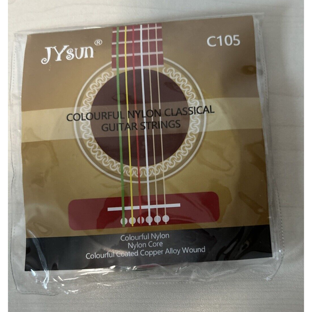 JYsun Classical Guitar Strings Nylon Strings Guitar Parts Accessories 6pcs