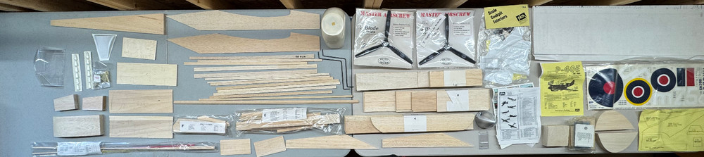 Pica 65" Spitfire RC Airplane Kit