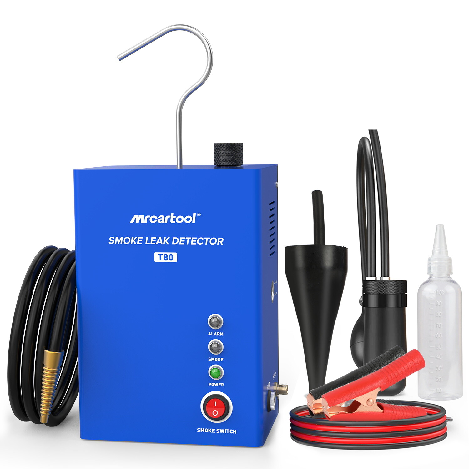 Car EVAP Smoke Machine Pipe System Vacuum Leak Detector Tester Built-in Air Pump