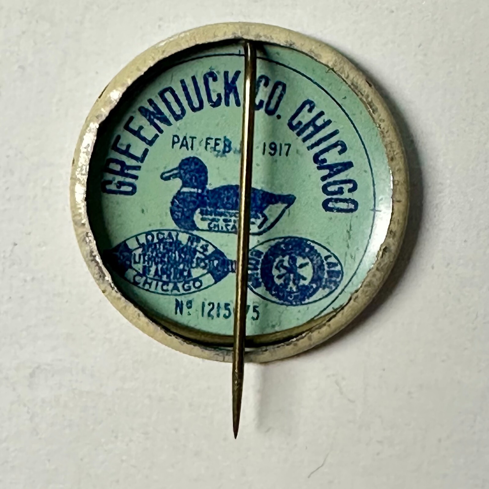 1932 Republican National Convention GOP Chicago IL 1" Tin Litho Pinback