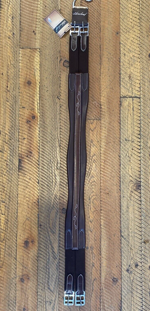 Silver Leaf Fancy Chafe less Girth Size 54" $177