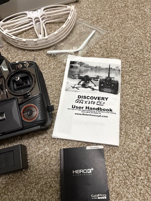 Walkera QRx350 pro GPS Quadcopter Drone + GoPro Hero 3