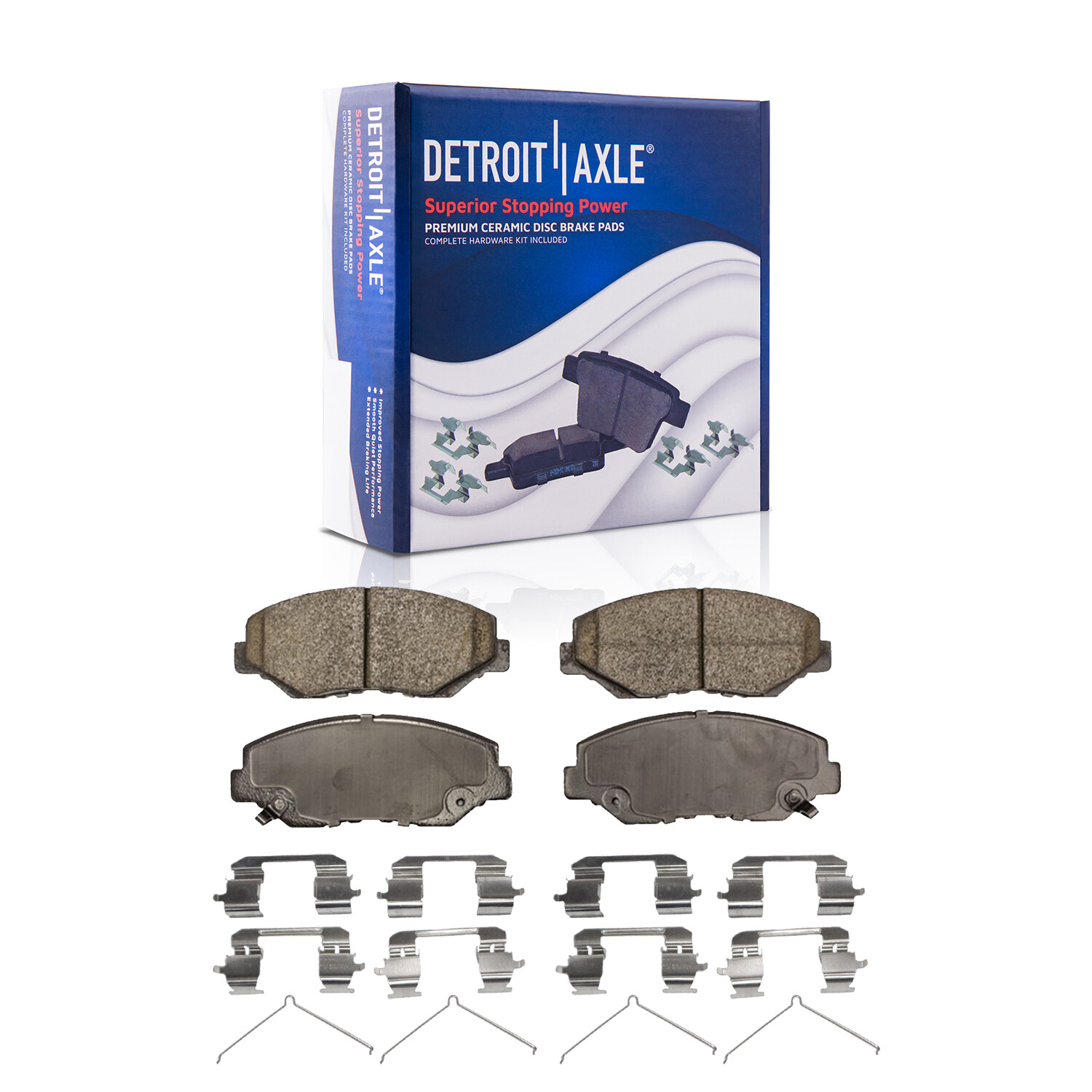 Front Rear DRILLED Disc Rotors + Ceramic Brake Pads for 2003 - 2007 Honda Accord